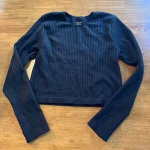 J.O& CO women’s black ribbed shirt